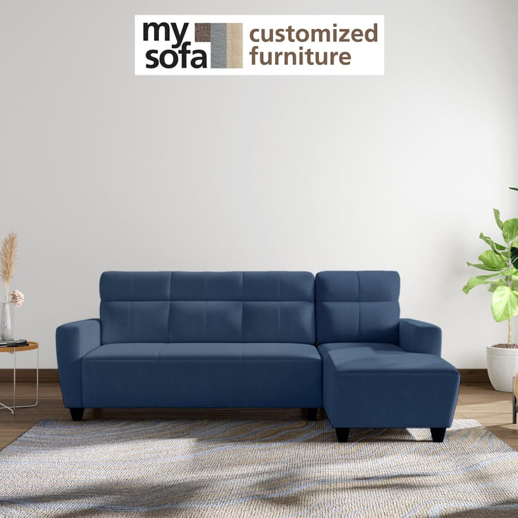 Helios Emily Chenille 3-Seater Right Corner Sofa with Chaise - Customized Furniture