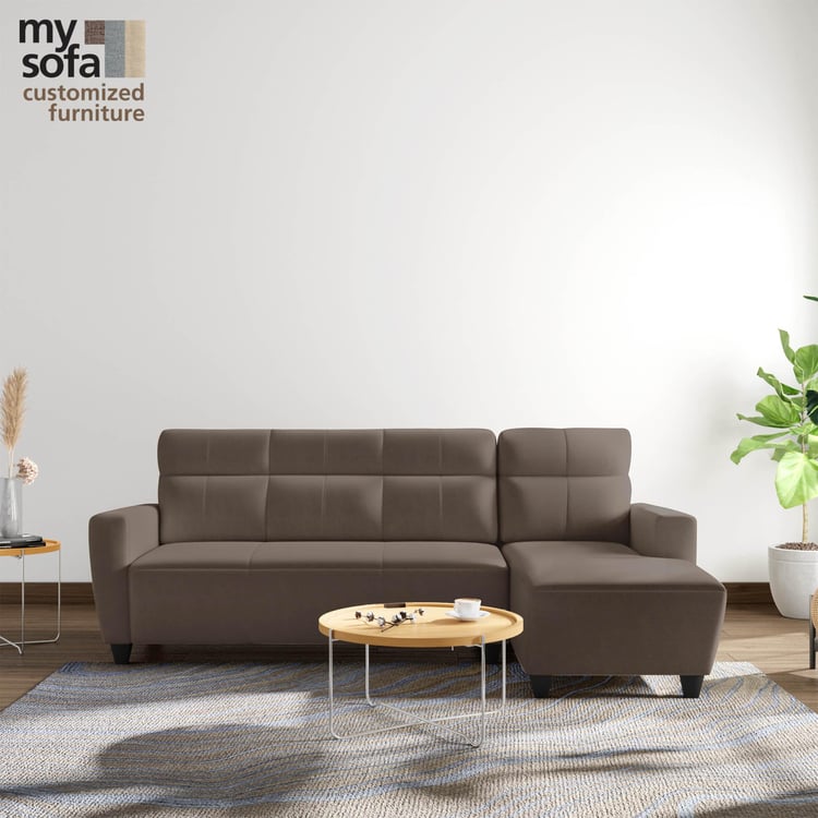 Helios Emily Chenille 3-Seater Right Corner Sofa with Chaise - Customized Furniture