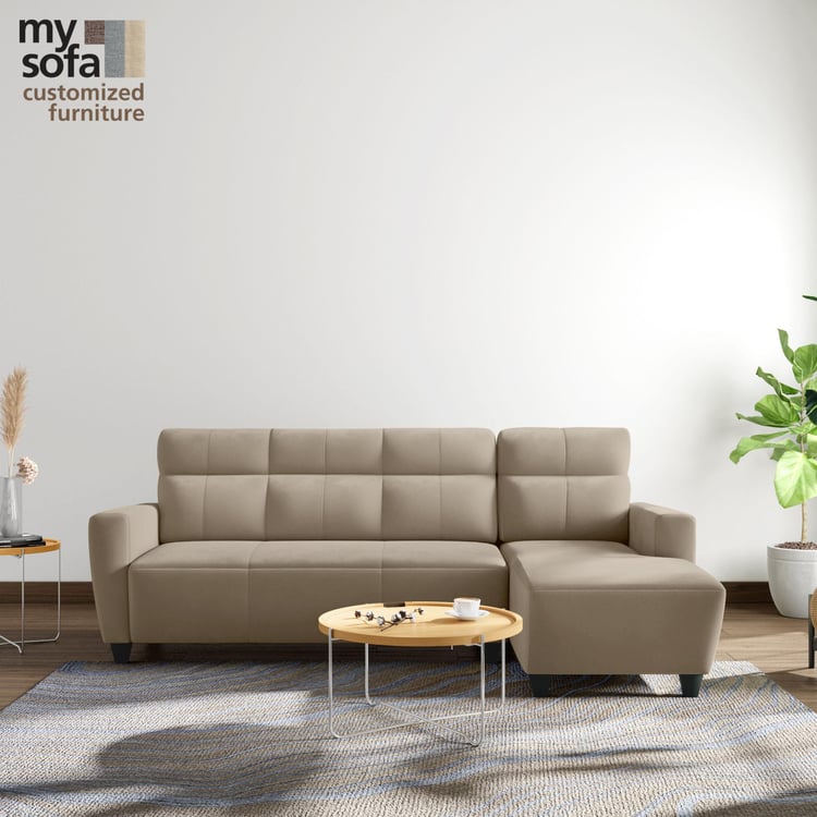 Emily Velvet 3-Seater Right Corner Sofa with Chaise - Customized Furniture