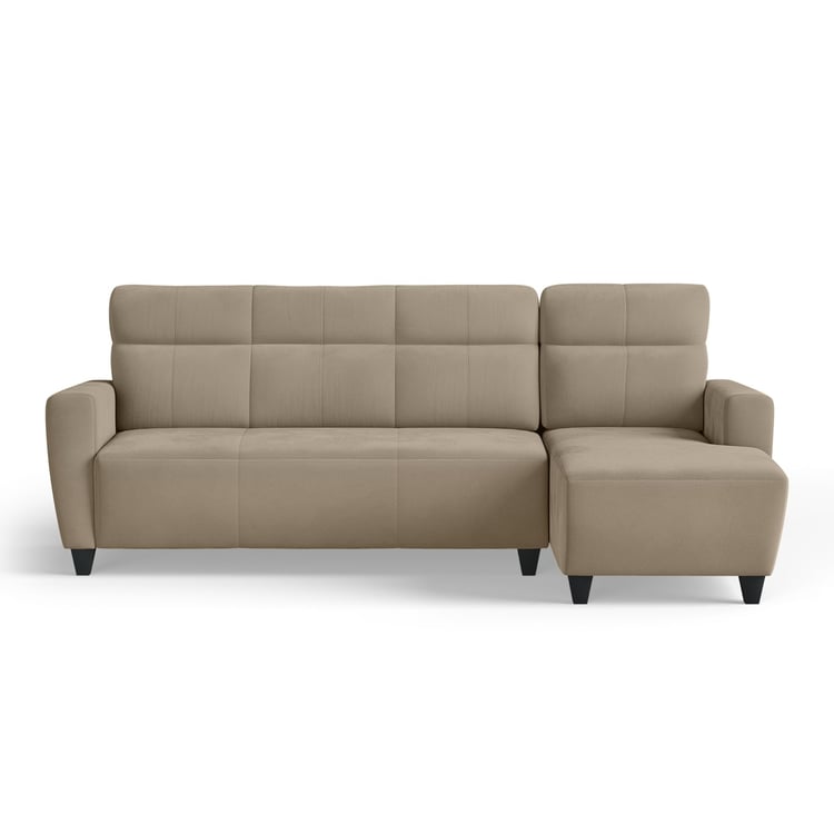 Emily Velvet 3-Seater Right Corner Sofa with Chaise - Customized Furniture