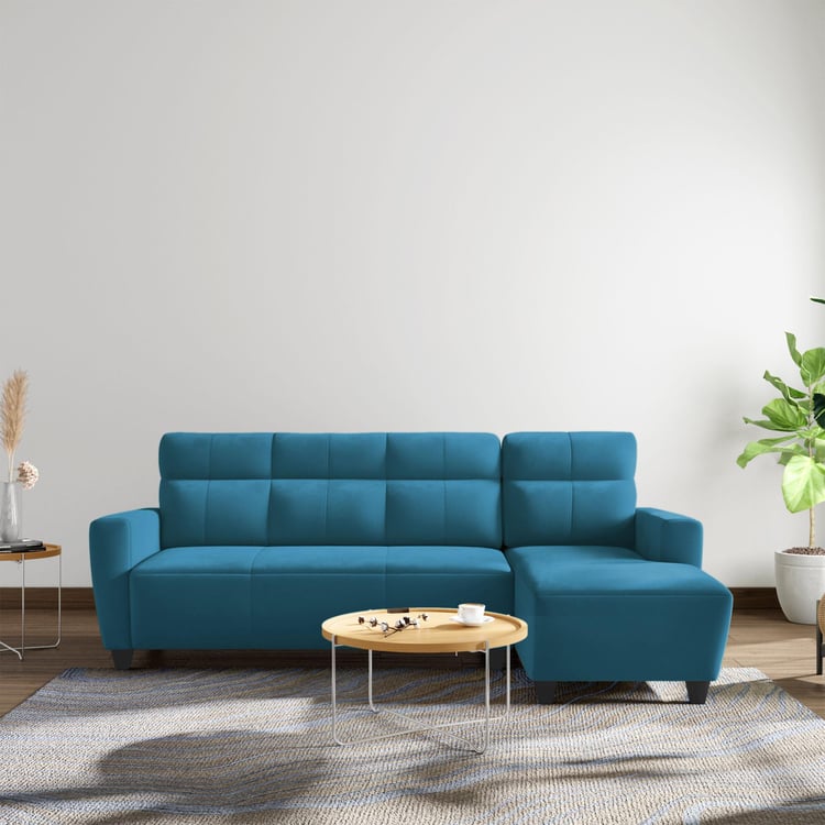 Emily Velvet 3-Seater Right Corner Sofa with Chaise - Customized Furniture