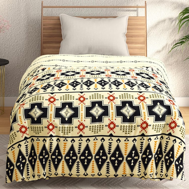 PORTICO Mellow Printed Cotton Single Comforter