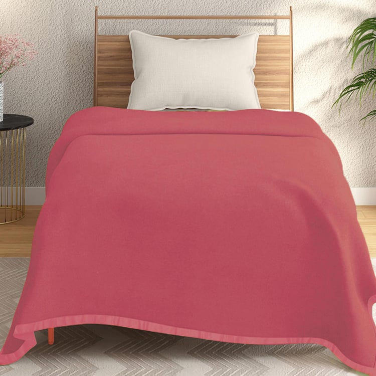 PORTICO Melange Fleece Single Blanket