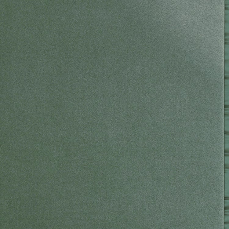 PORTICO Melange Green Solid Single Blanket - 152x229cm