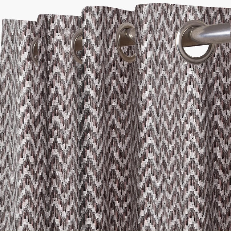 PORTICO Waves Printed Door Curtain