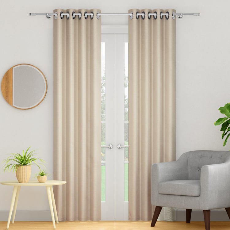 PORTICO Maple Set of 2 Blackout Door Curtains