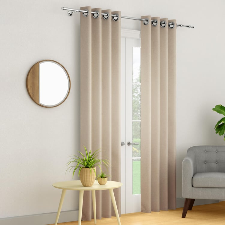 PORTICO Maple Set of 2 Blackout Door Curtains