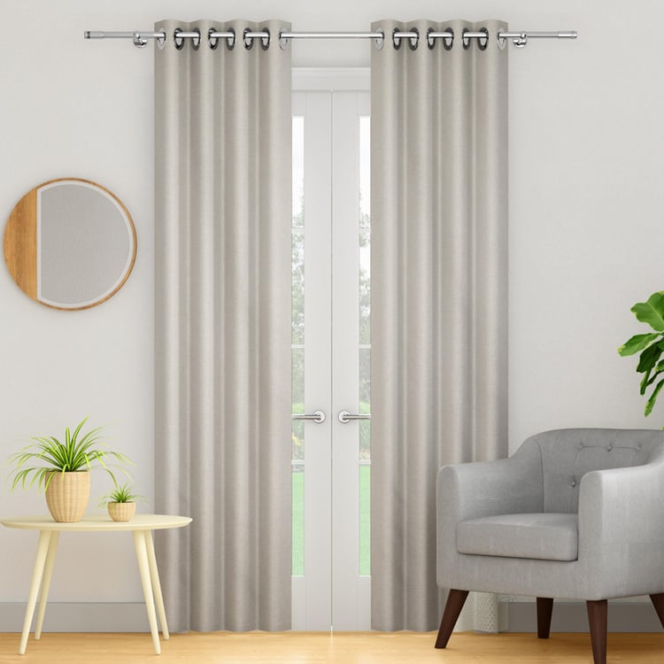 PORTICO Maple Set of 2 Blackout Door Curtains