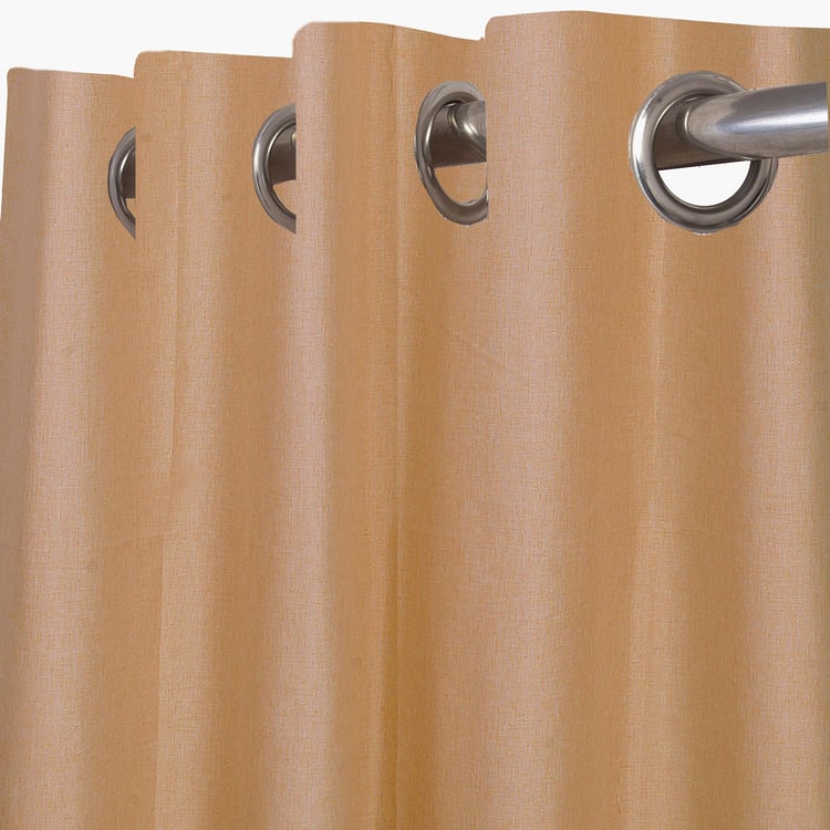 Maple Curtains 2 Solid Semi-Blackout Door Curtain