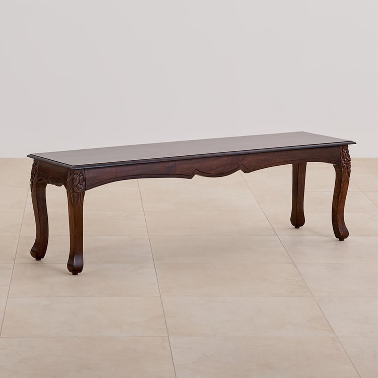 Victoria Mango Wood Dining Bench - Brown