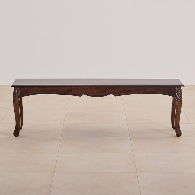 Victoria Mango Wood Dining Bench - Brown