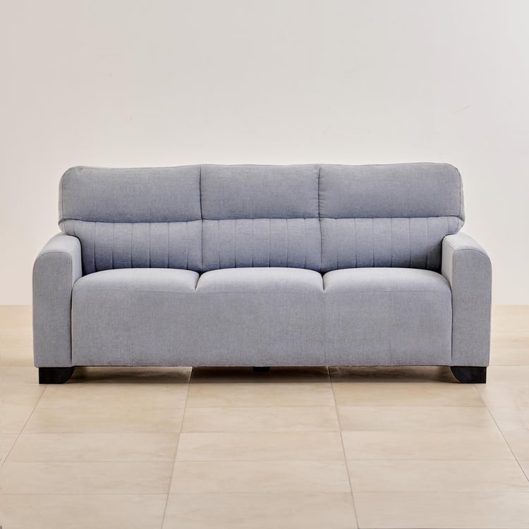 Helios Albury Fabric 3+2 Seater Sofa Set - Grey