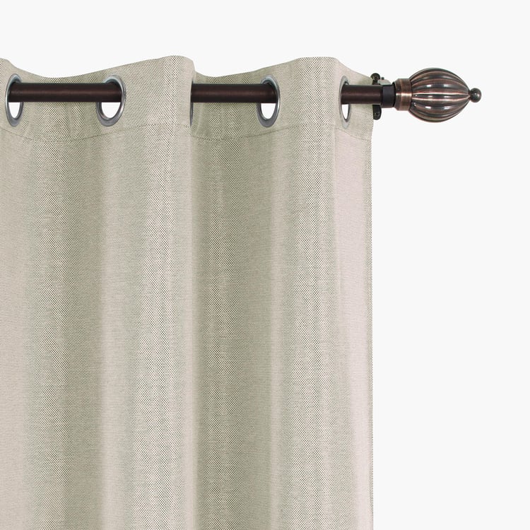 DECO WINDOW Set of 2 Semi-Blackout Door Curtains