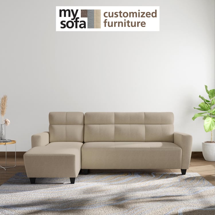 Helios Emily Chenille 3-Seater Left Corner Sofa with Chaise - Customized Furniture