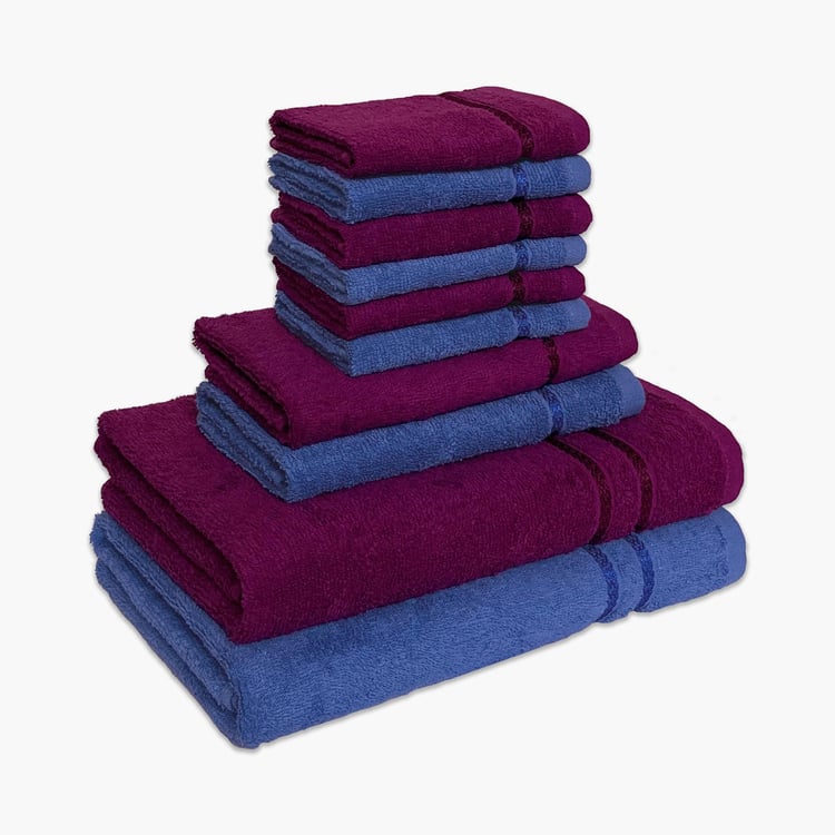 SPACES Seasons Best QD Set of 10 Cotton Towel Combo Set
