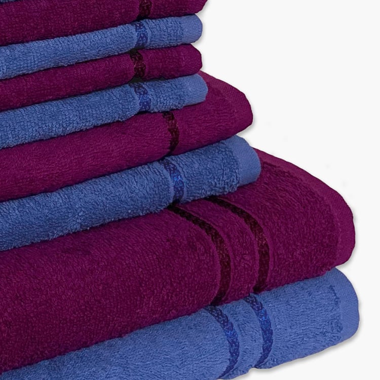 SPACES Seasons Best QD Set of 10 Cotton Towel Combo Set