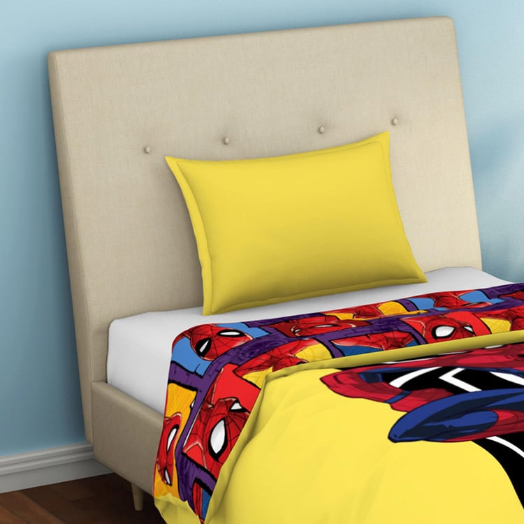 SPACES Kids Spiderman Printed Single Quilt