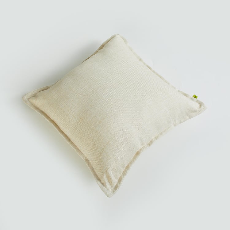 Aspen Off-White Filled Cushion - 40x40cm