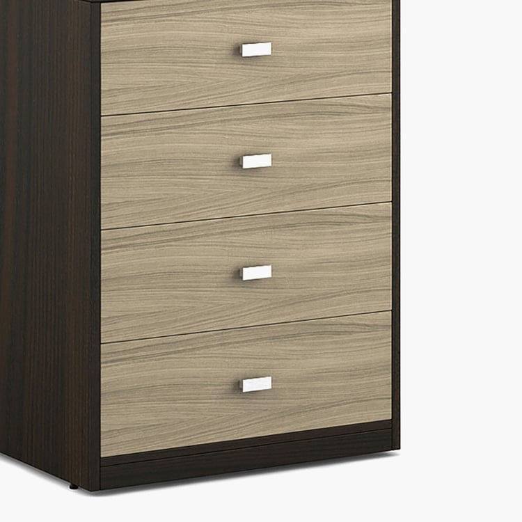 Lawrence Chest of 4 Drawers - Brown