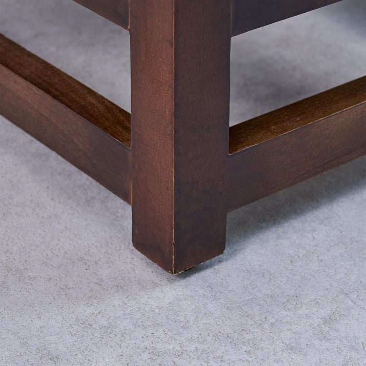 Aminah Mango Wood Stool - Brown