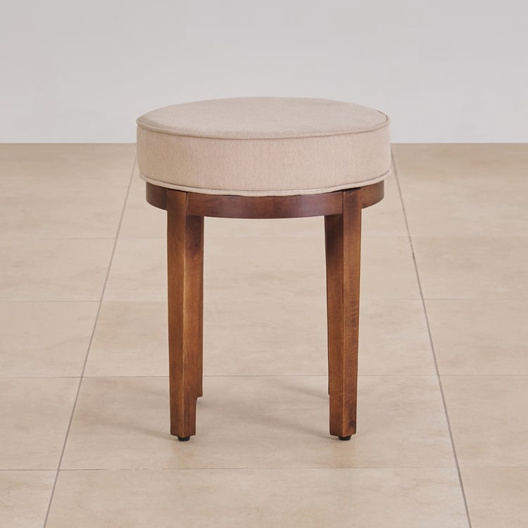 Harley Fabric Stool - Beige