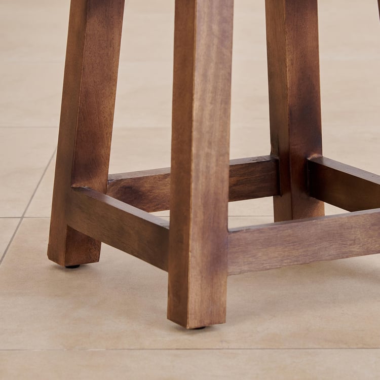 Olaf Mango Wood Stool - Brown