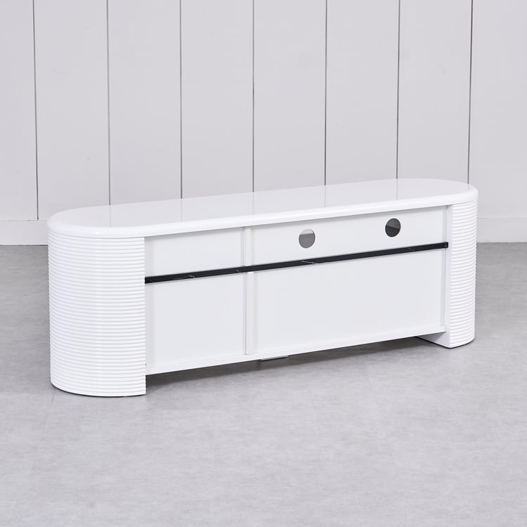 Charlie TV Unit - White