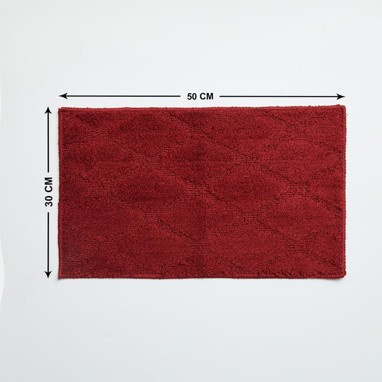 Harbour Multicolour Textured Anti-Skid Bath Mat - Set of 2 - 30x50cm