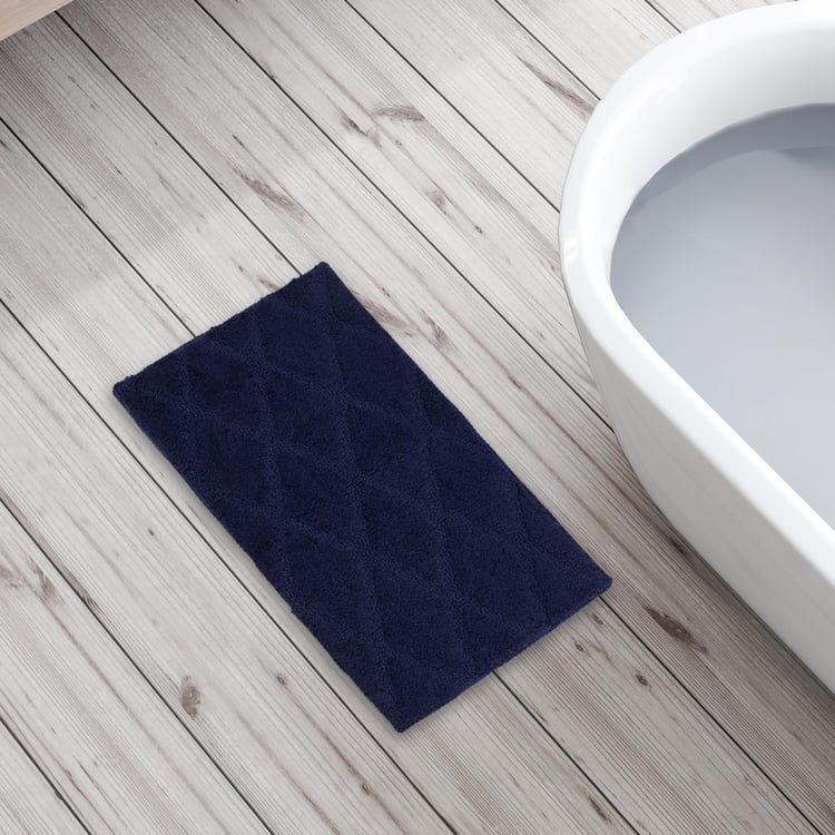 Harbour Multicolour Textured Anti-Skid Bath Mat - Set of 2 - 30x50cm