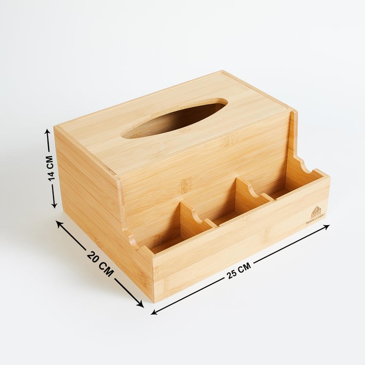 Spinel Bamboo Desk Organiser