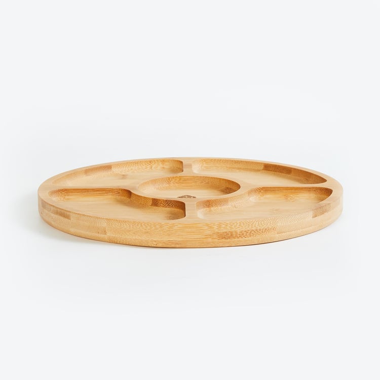 Spinel Bamboo Chip and Dip Platter - 25cm