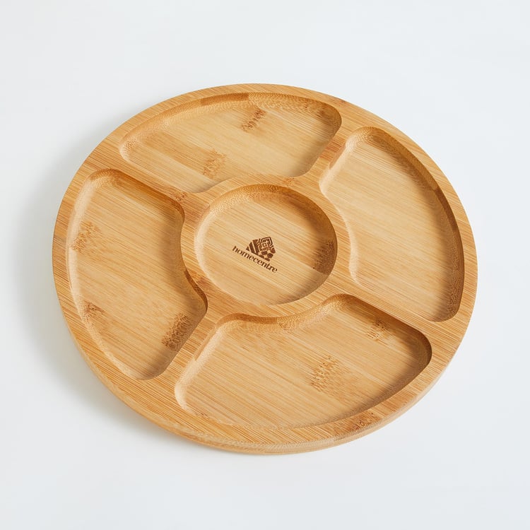 Spinel Bamboo Chip and Dip Platter - 25cm