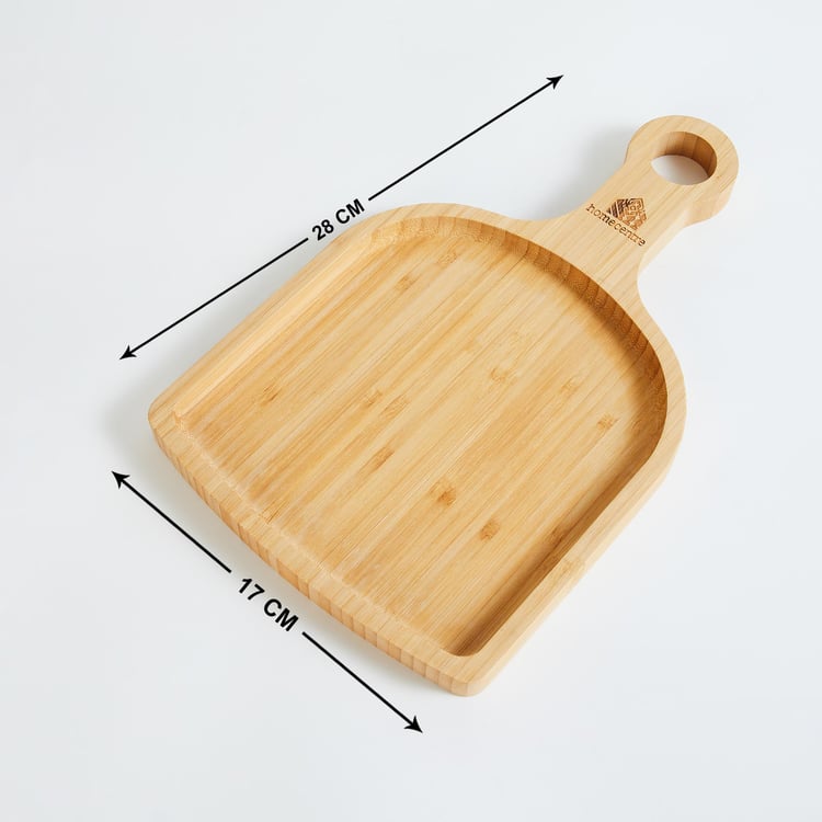 Spinel Bamboo Serving Platter with Handle