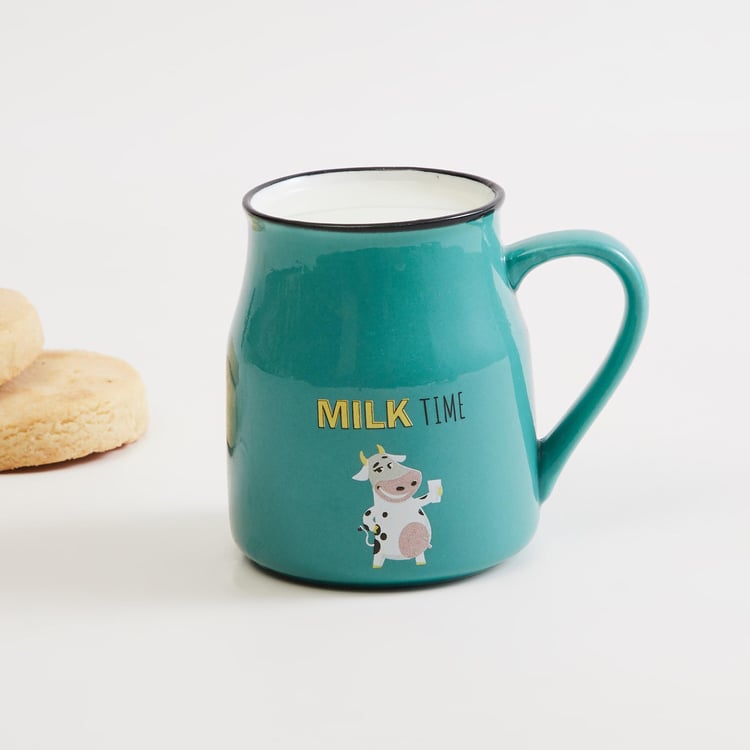 Bakers Pride Bone China Printed Milk Mug - 170ml