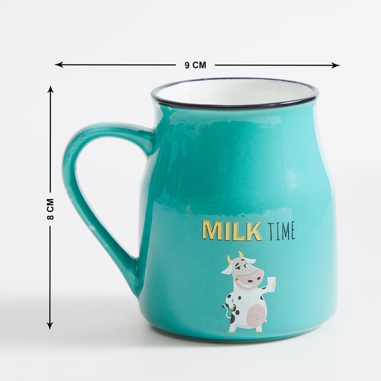 Bakers Pride Bone China Printed Milk Mug - 170ml