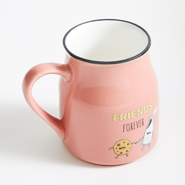 Bakers Pride Bone China Printed Milk Mug - 170ml