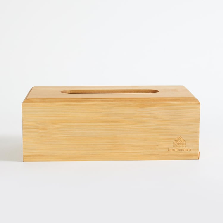 Spinel Bamboo Tissue Box - 23x11x8.5cm