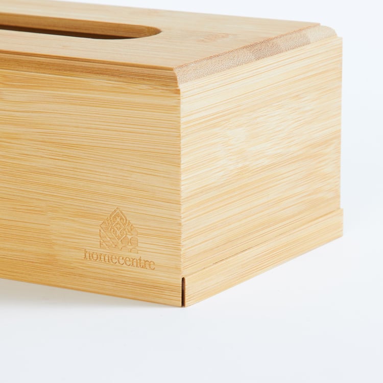 Spinel Bamboo Tissue Box - 23x11x8.5cm
