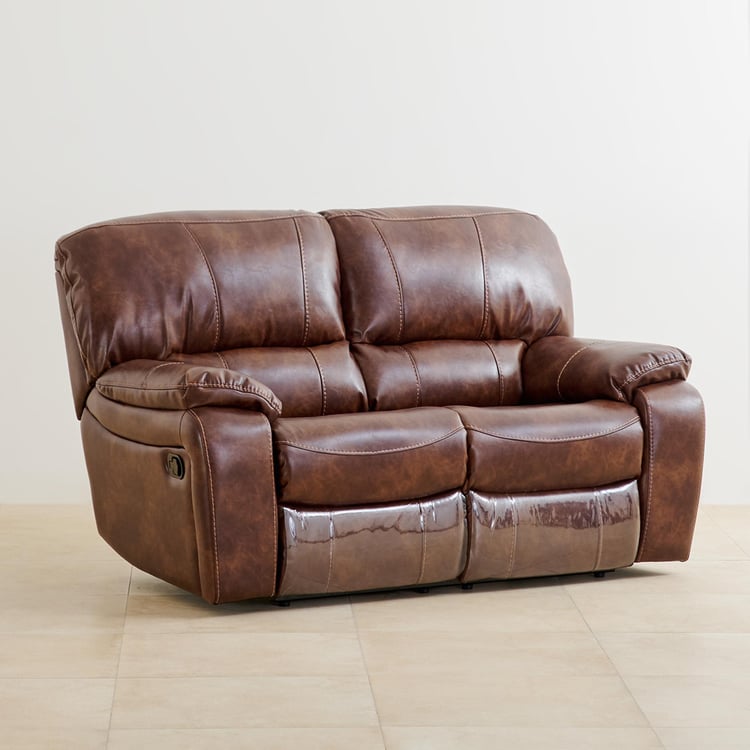 Harvey Nappa 2-Seater Recliner - Brown