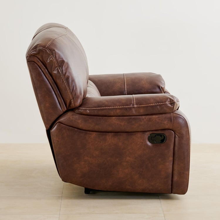 Harvey Nappa 2-Seater Recliner - Brown