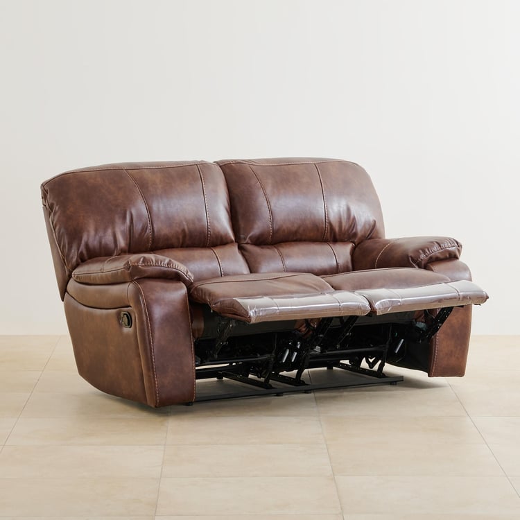 Harvey Nappa 2-Seater Recliner - Brown