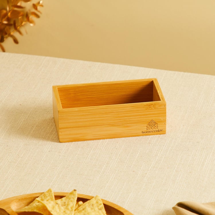 Spinel Bamboo Rectangular Organiser
