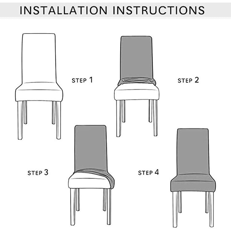 Helios Morgan Jacquard Dining Chair Cover