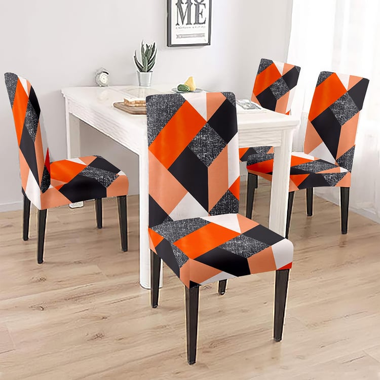 Helios Morgan Digital Printed Dining Chair Cover