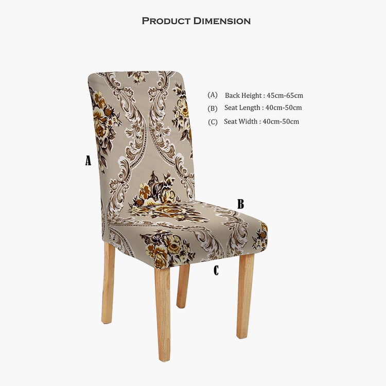 Helios Morgan Digital Printed Dining Chair Cover