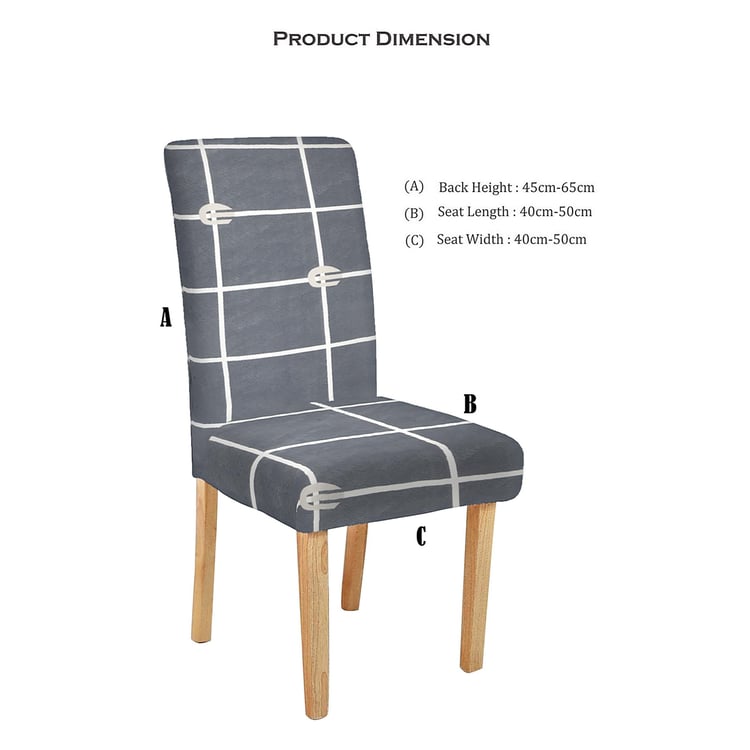 Helios Morgan Digital Printed Dining Chair Cover