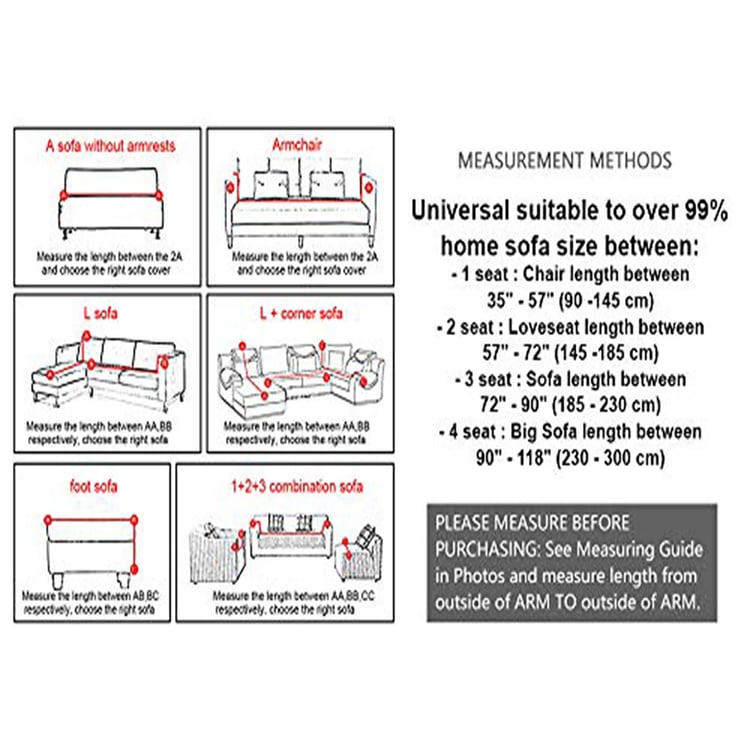 Helios Morgan Digital Printed 1-Seater Sofa Cover