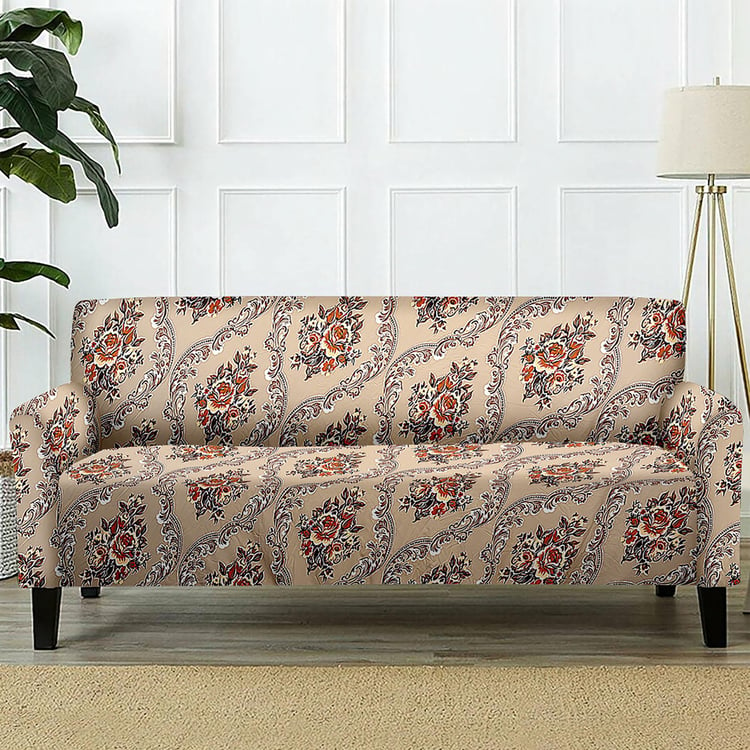 Helios Morgan Digital Printed 3-Seater Sofa Cover