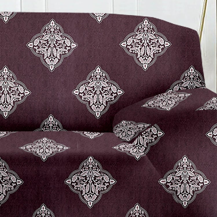 Helios Morgan Digital Printed 3-Seater Sofa Cover