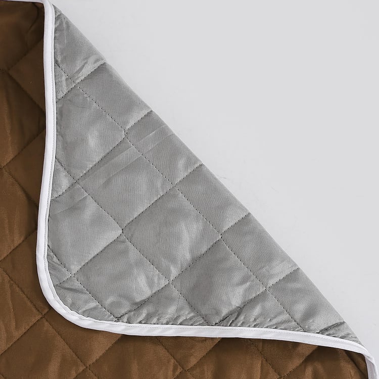 Helios Morgan Quilted 1-Seater Sofa Cover